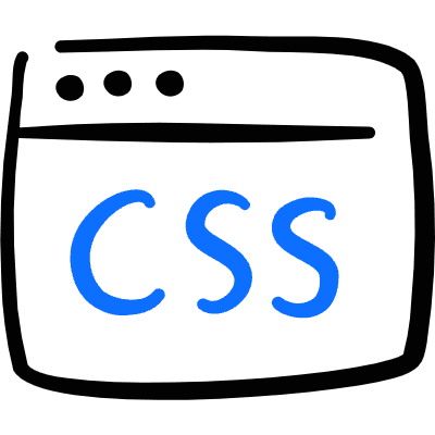 Programming Language Browser Css Icon from Freehand Duotone Set