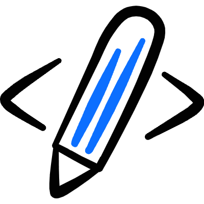 Programming Pencil Edit Icon from Freehand Duotone Set