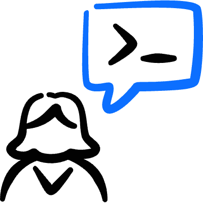 Programming User Chat Woman Icon from Freehand Duotone Set