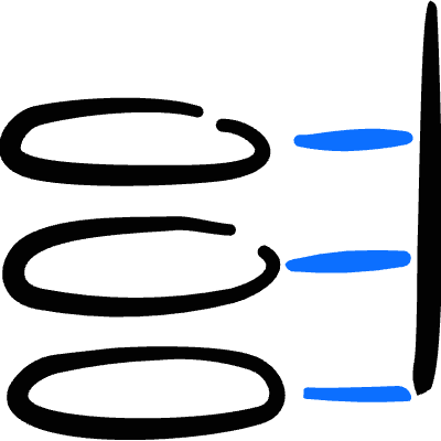 Website Development Flowchart Icon from Freehand Duotone Set