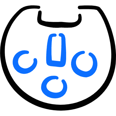 Cables Power Adapter Icon from Freehand Duotone Set