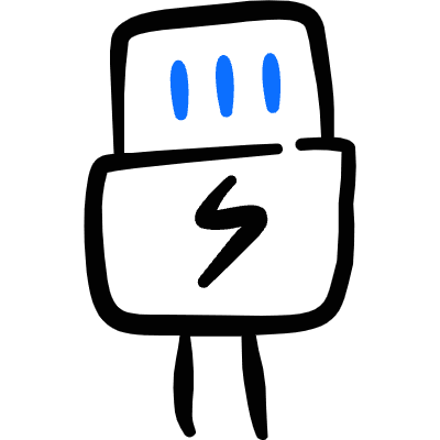 Cables Usb 1 Icon from Freehand Duotone Set