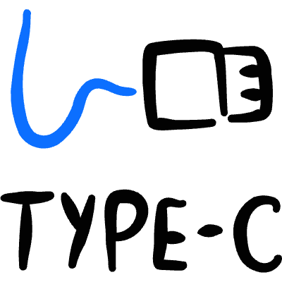Cables Usb Type C Icon from Freehand Duotone Set