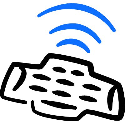 Keyboard Wireless Gaming Icon from Freehand Duotone Set