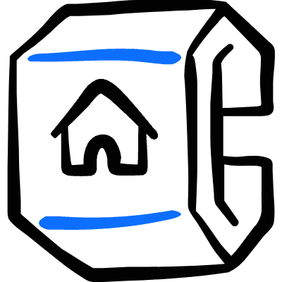 Smart Watch Square House Alternate Icon from Freehand Duotone Set