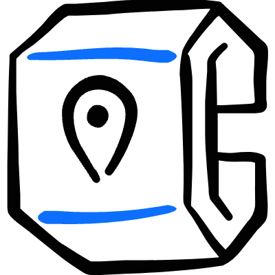 Smart Watch Square Location Alternate Icon from Freehand Duotone Set