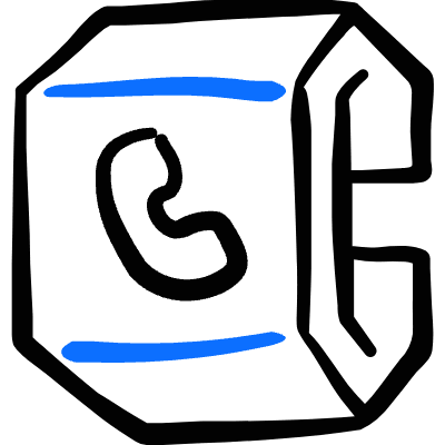 Smart Watch Square Missed Call Alternate Icon from Freehand Duotone Set