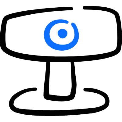 Webcam 1 Icon from Freehand Duotone Set