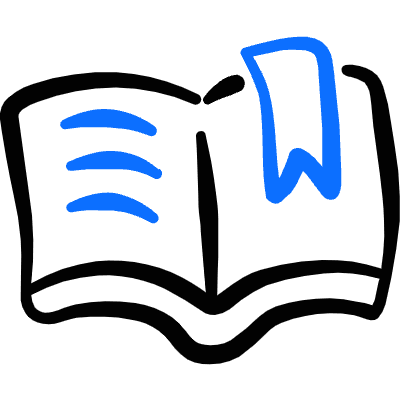 Book Bookmark Icon from Freehand Duotone Set