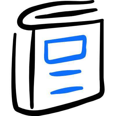 Book Close Icon from Freehand Duotone Set