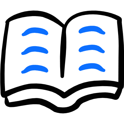 Book Open Icon from Freehand Duotone Set