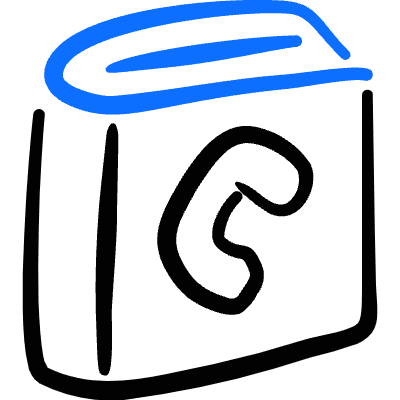 Book Phonebook 1 Icon from Freehand Duotone Set