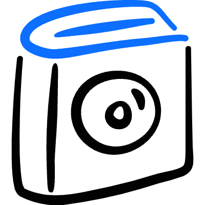 Book Record Icon from Freehand Duotone Set