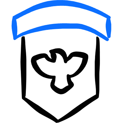 Army Badge 1 Icon from Freehand Duotone Set