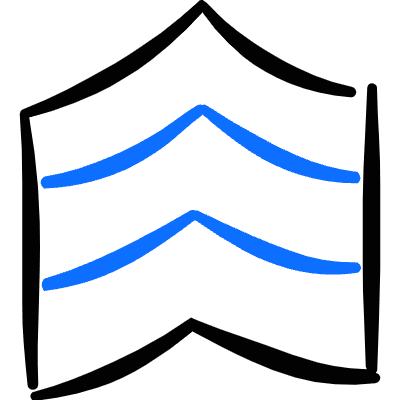 Army Badge 4 Icon from Freehand Duotone Set