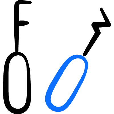 Crime Tool Lockpicking Set 1 Icon from Freehand Duotone Set