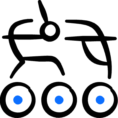 Drone Ground Delivery Icon from Freehand Duotone Set