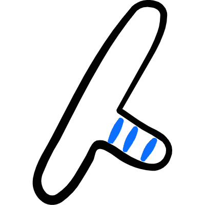 Police Nightstick Icon from Freehand Duotone Set