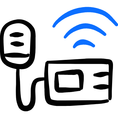 Police Polygraph Icon from Freehand Duotone Set