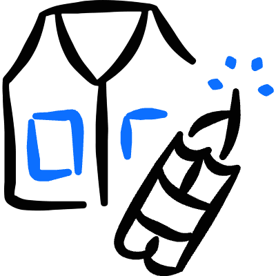 Protection Bomb Armor Icon from Freehand Duotone Set