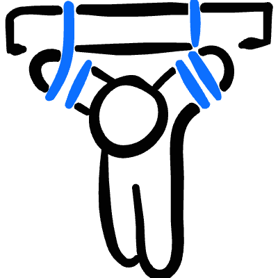 Punishment Torture Icon from Freehand Duotone Set