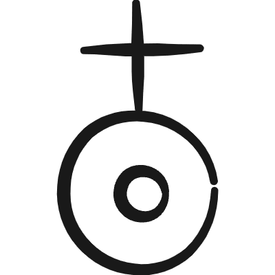 Astrology Symbol Earth Icon from Freehand Duotone Set