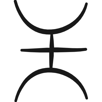 Astrology Symbol Proserpine Icon from Freehand Duotone Set