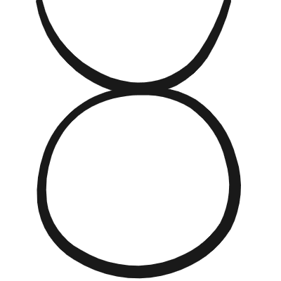 Astrology Taurus Icon from Freehand Duotone Set