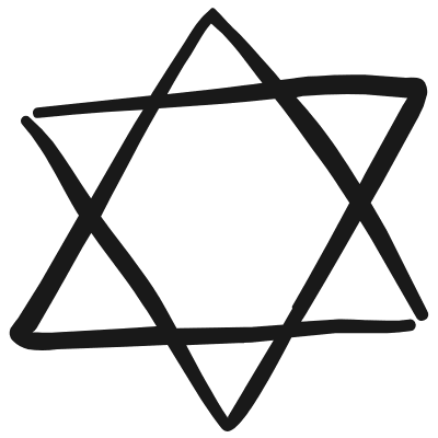 Magic Pentagram Icon from Freehand Duotone Set