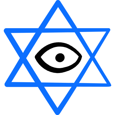 Fortune Telling Star Of David Icon from Freehand Duotone Set