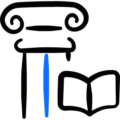 Greek Aesthetics History Art Architecture Learning Icon from Freehand Duotone Set