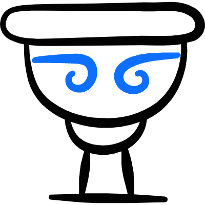 Greek Aesthetics Wine Cup Icon from Freehand Duotone Set