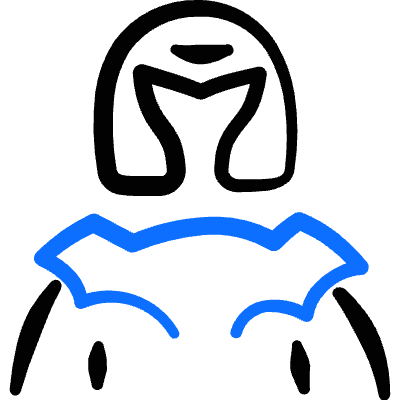 Greek Gods Hades Icon from Freehand Duotone Set
