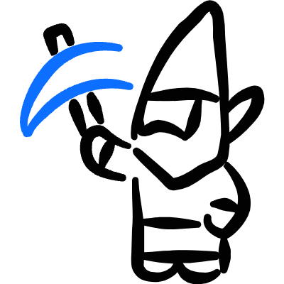 Folklore Gnome Icon from Freehand Duotone Set