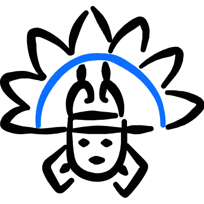 Folklore Mayan Civilization Icon from Freehand Duotone Set