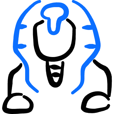 History Sphinx Icon from Freehand Duotone Set