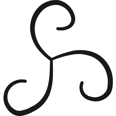 History Spiral Icon from Freehand Duotone Set