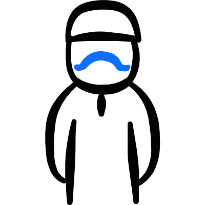 Religion Islamic Man 1 Icon from Freehand Duotone Set