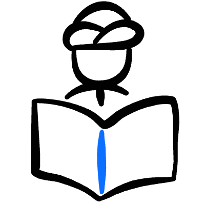 Religion Islamics Male Learning Reading 1 Icon from Freehand Duotone Set
