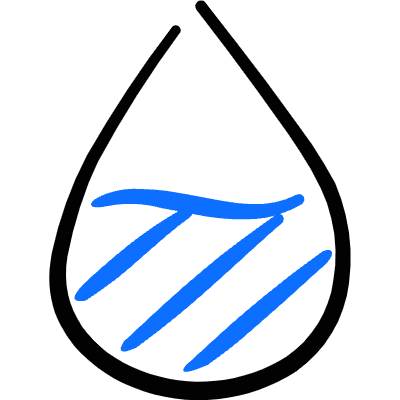 Color Drop Pick Icon from Freehand Duotone Set