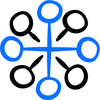 Color Palette 1 Icon from Freehand Duotone Set