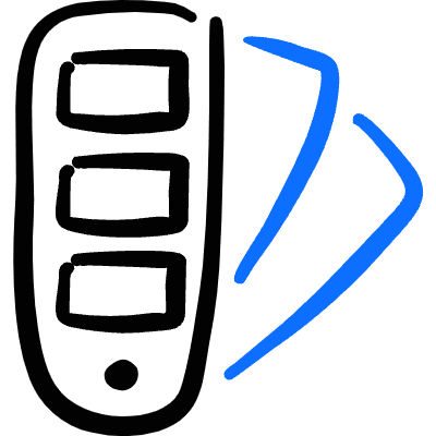 Color Palette Sample 2 Icon from Freehand Duotone Set