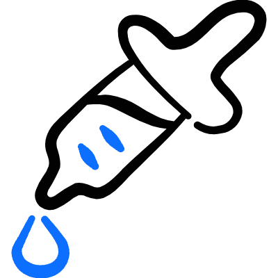 Color Picker Icon from Freehand Duotone Set