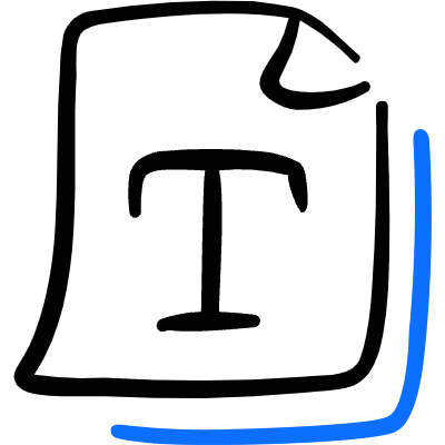 Design File Text Icon from Freehand Duotone Set