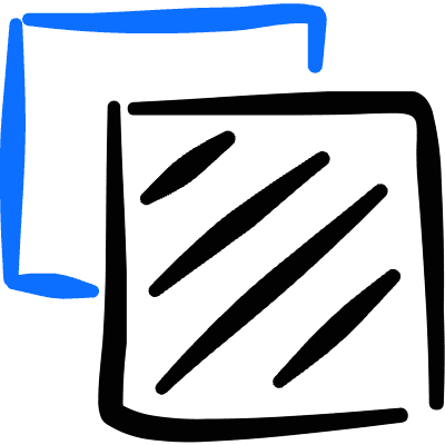 Layers Front Icon from Freehand Duotone Set