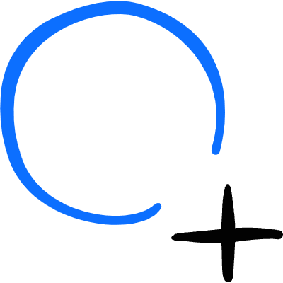 Shape Circle Add Icon from Freehand Duotone Set