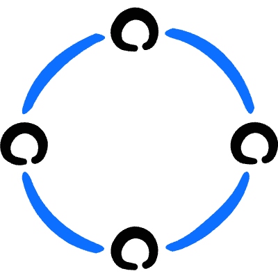 Vectors Anchor Circle Icon from Freehand Duotone Set