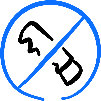 Deforestation Saw Forbidden Icon from Freehand Duotone Set