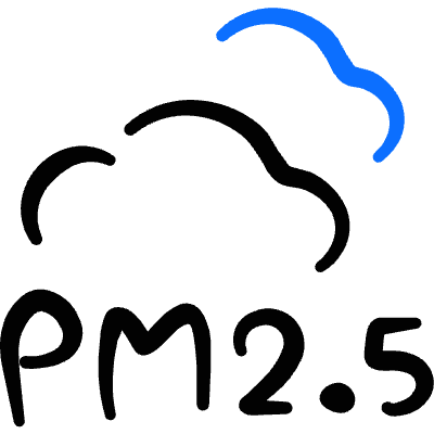 Pollution Pm Two Point Five Smoke Fog Icon from Freehand Duotone Set