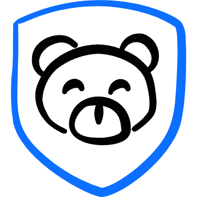 Wildlife Protection Shield Icon from Freehand Duotone Set